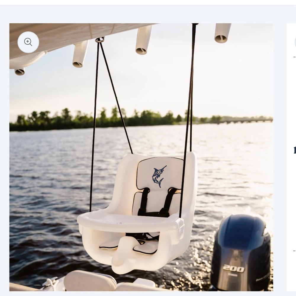Baby boat swing